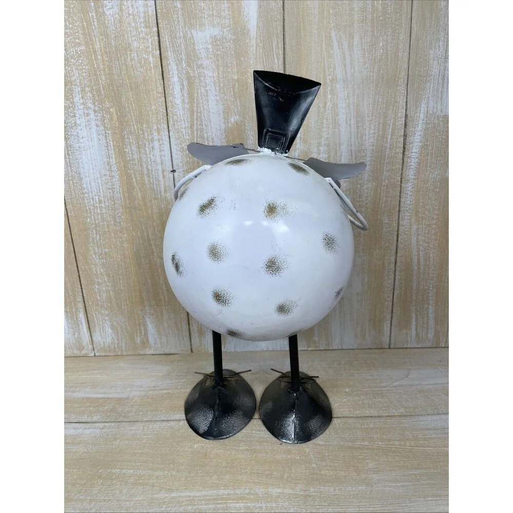 Masked Jack-o-Lantern Halloween Pumpkin Metal Figure Benedict & Leopold